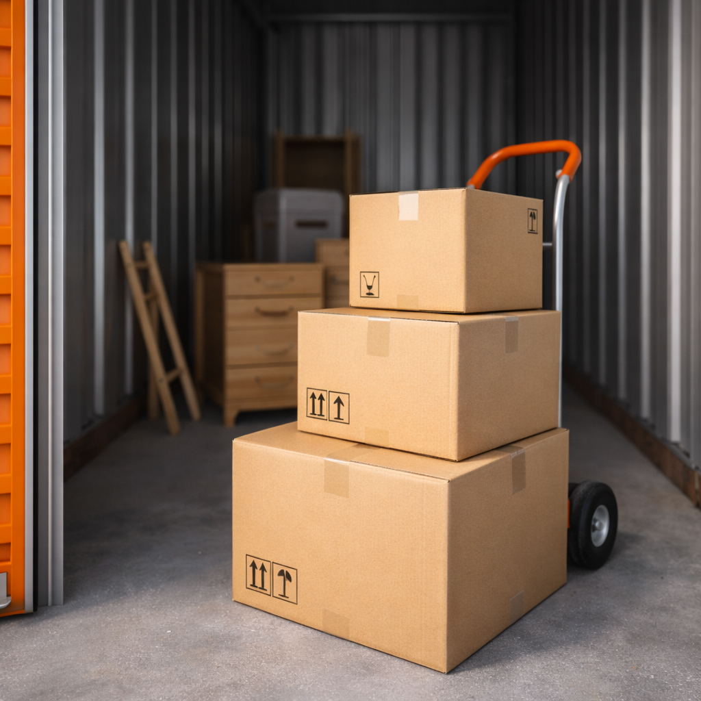Magasinering hos All In Storage i Kalmar