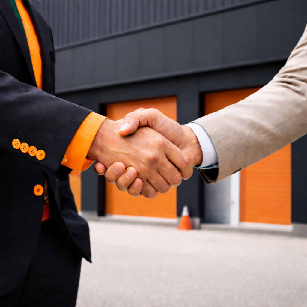 Samarbetspartners hos All In Storage i Kalmar